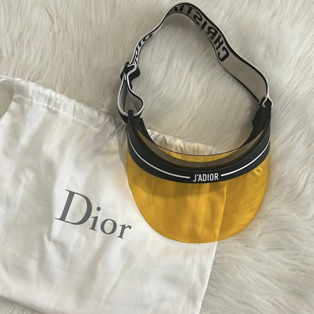 Dior Club1 Sun Visor Yellow 💛☀️
